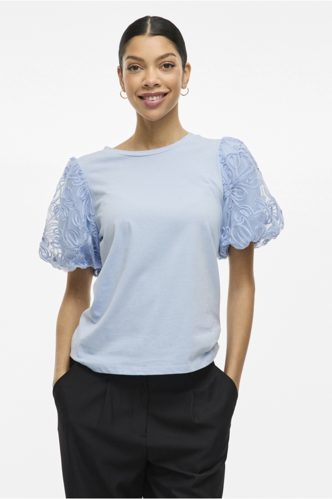 VISIMONIA O-NECK S/S TOP 14107505 KENTUCKY BLUE